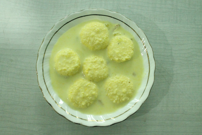 CARI Egg Rasmalai